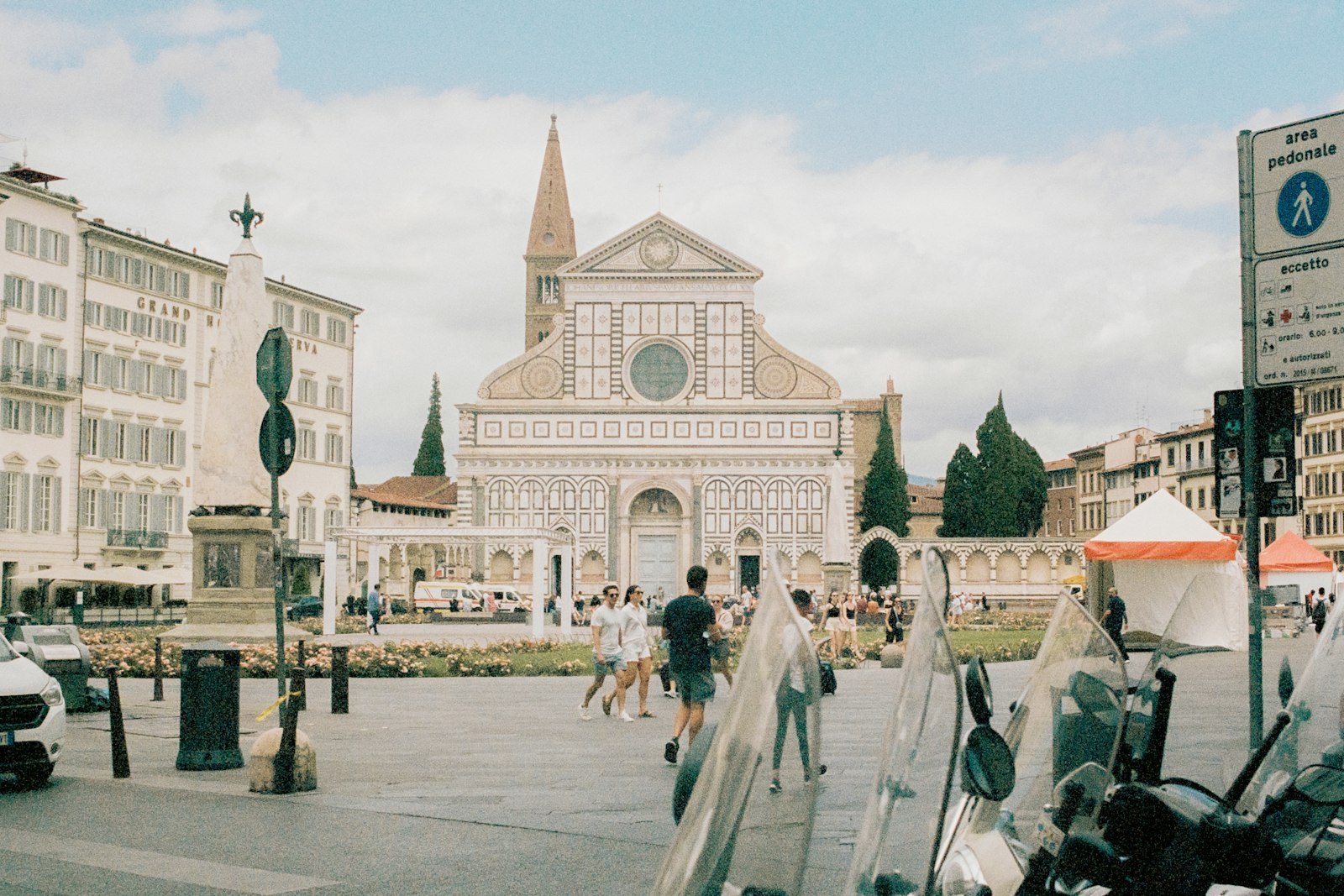 Piazza Santa Maria Novella near Florence station